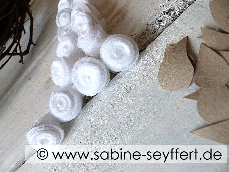 Diy Basteln Mit Naturmaterial Selbst Gemachter Deko Kranz Aus