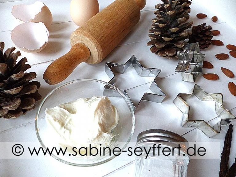 Rezept Idee: Stollen Sterne für den Plätzchenteller oder als Geschenk ...
