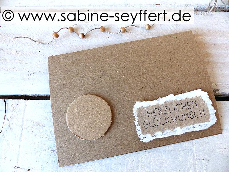 Diy Selbst Gemachter Geburtstagsgruss Ein Clown Wunscht Alles Gute Zum Geburtstag Postkarte Basteln Blog Sabine Seyffert