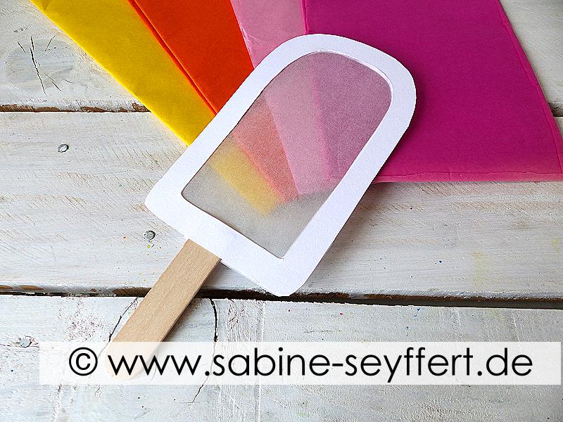 DIY Bastelidee für Kinder: Selbst gemachtes Eis am Stiel als ...